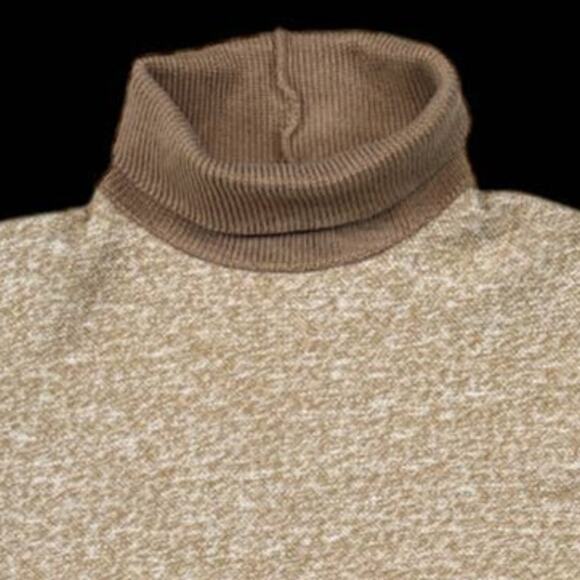 Lands' End Brown/Tan Sweater | Size L - Picture 4 of 4